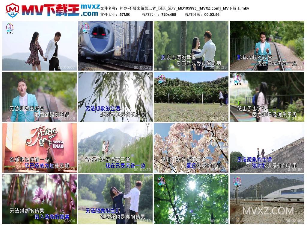 韩冰-不要来做第三者_国语_流行_MD105993